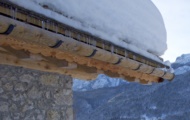 Grondaie in legno di Larice e Abete Bianco